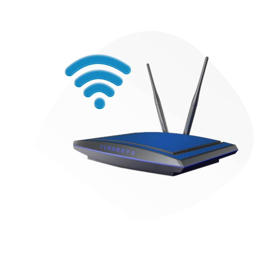 Imagem de um Roteador Wi-Fi